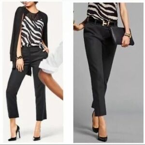 Cabi Go To Black Ankle Trouser Pants